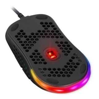 Mysz gamingowa przewodowa SHEPARD GM-620L 12800 dpi 7P RGB