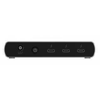 Hub IB-HUB801-TB4 Thunderbolt 4 HUB, 3x Thunderbolt 4 do 40 Gbit/s i 1x USB 3.2 Gen2 Type-A do 10 Gbit/s