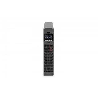 Zasilacz awaryjny UPS Online Rack 19" LCD, 1500VA/1500W, 3x12V/9Ah, 8xC13, USB, RS232, RJ45