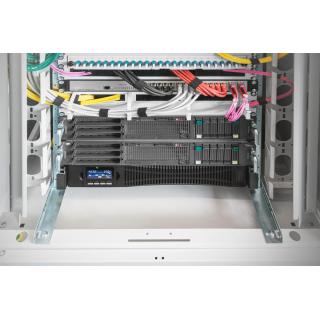 Zasilacz awaryjny UPS Online Rack 19" LCD, 3000VA/3000W, 6x12V/9Ah, 8xC13, 1xC19, USB, RS232, RJ45