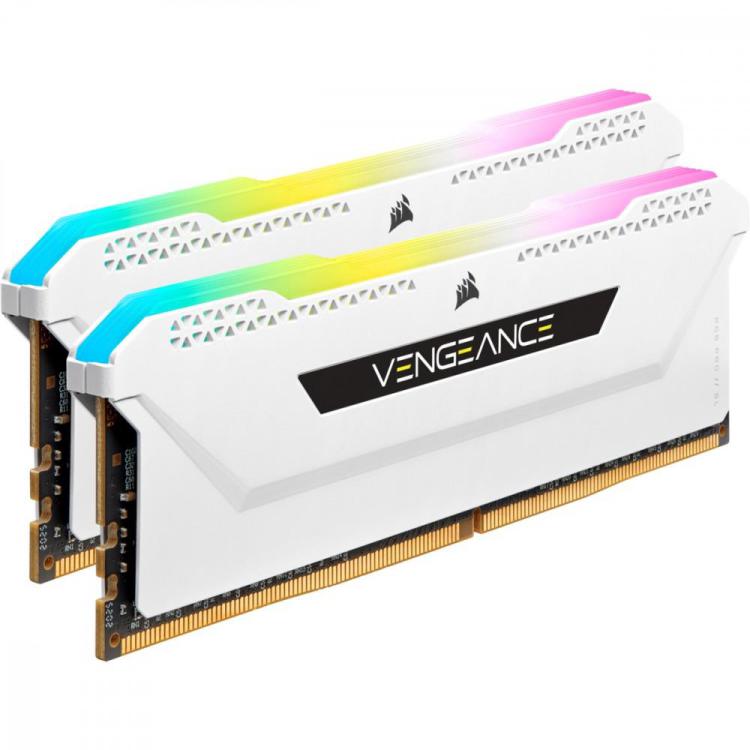 Pamięć DDR4 Vengeance RGB PRO SL 32GB/3200(216GB) biały