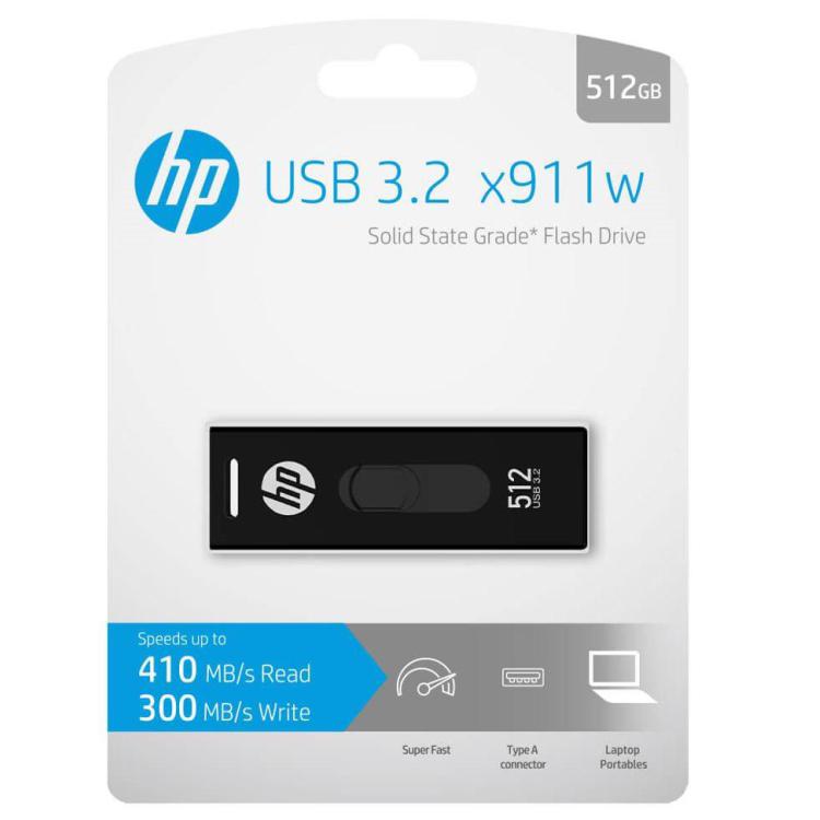 Pendrive 512GB HP USB 3.2 USB HPFD911W-512