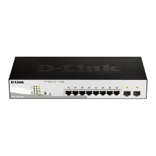 Przełącznik DGS-1210-10P Switch 8GE PoE 2SFP