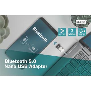 Mini adapter Bluetooth V5.0 Class 2 EDR USB V2.0