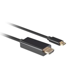 Kabel USB-C(M)- HDMI(M) 4K 60HZ 3M czarny