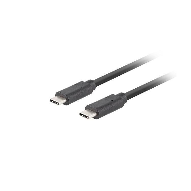 Kabel USB-C M/M 3.1 gen 2 1M 10GB/S PD100W czarny