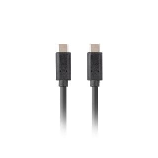 Kabel USB-C M/M 3.1 gen 2 1M 10GB/S PD100W czarny