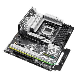 Płyta główna X670E STEEL LEGEND AM5 4DDR5 HDMI/DP M.2 EATX