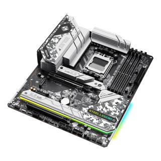 Płyta główna X670E STEEL LEGEND AM5 4DDR5 HDMI/DP M.2 EATX