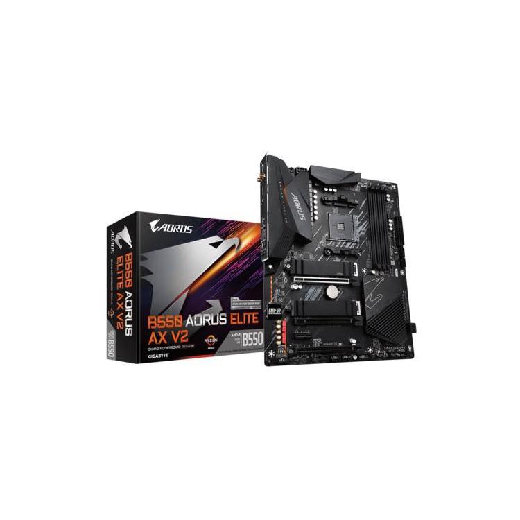 Płyta główna B550 AORUS ELITE AX V2 AM4 4DDR4 HDMI/DP M.2 ATX