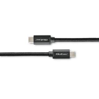 Kabel USB 2.0 typ C | USB 2.0 typ C 240W | QC 5.0 | PD | 1m | Czarny