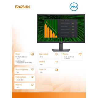 Monitor E2423HN 23,8 cali VA LED Full HD (1920x1080)/16:9/HDMI/VGA/3Y AES