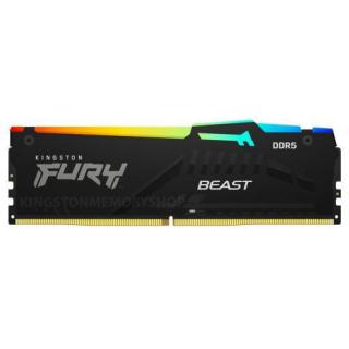 Pamięć DDR5 Fury Beast Black RGB 16GB(116GB)/5200 CL36 EXPO