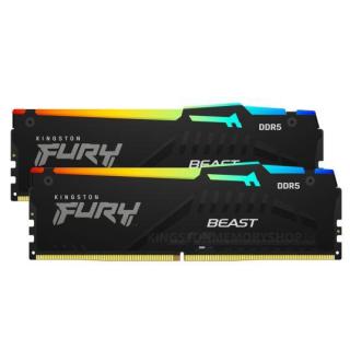 Pamięć DDR5 Fury Beast Black RGB 32GB(216GB)/5200 CL36 EXPO