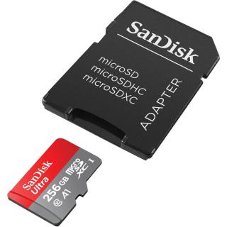 Ultra microSDXC 256GB 150MB/s A1 + Adapter SD