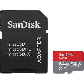 Karta Ultra microSDXC 64GB 140MB/s A1 + Adapter SD