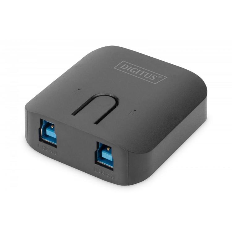 Przełącznik USB 3.0 Super Speed 5 Gbps, 2 PC - 1 Urządzenie, samozasilający