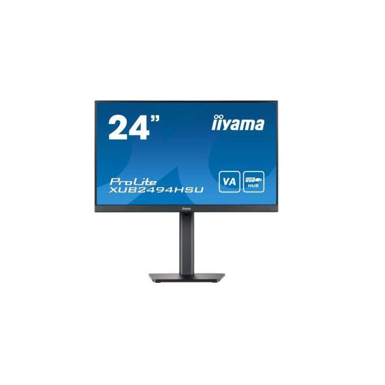 Monitor 23.8 cala XUB2494HSU-B2 VA,FHD,HDMI,DP,2xUSB3.0,HAS,2x2W