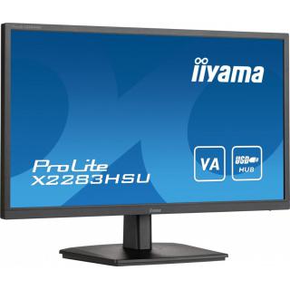 Monitor 21.5 cala X2283HSU-B1 VA,HDMI,DP,2x2W,2xUSB,1ms,VESA