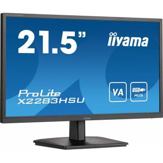 Monitor 21.5 cala X2283HSU-B1 VA,HDMI,DP,2x2W,2xUSB,1ms,VESA