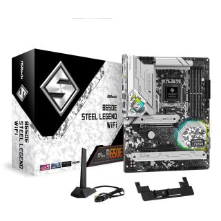 Płyta główna B650E STEEL LEGEND WIFI AM5 4DDR5 HDMI/DP M2 ATX