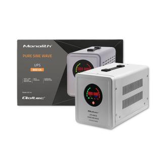 Zasilacz awaryjny Pure Sine Wave UPS | 800VA | 560W | Stała faza | Szary