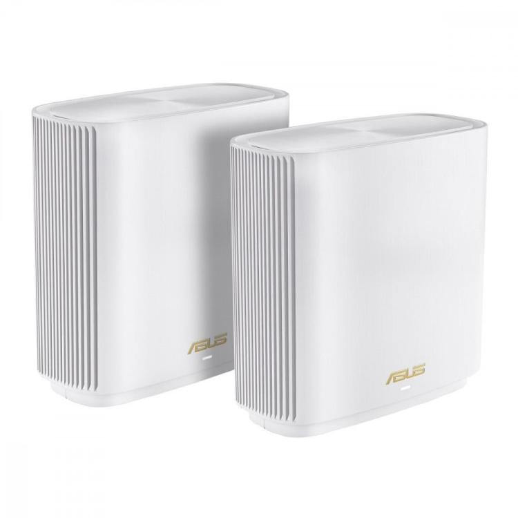 System ZenWiFi XT9 WiFi 6 AX7800 2-pak biały