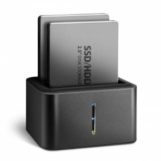 ADSA-D25 MINI stacja dokująca USB 3.2 Gen 1 - 2x SATA 6G...