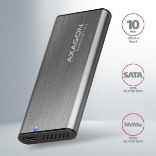 EEM2-SG2 Obudowa zewnętrzna aluminiowa bezśrubowa USB-C...