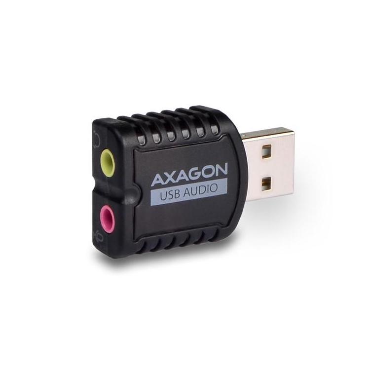 ADA-10 Zewnętrzna karta dzwiękowa MINI, USB 2.0, 48kHz/16-bit stereo, USB-A