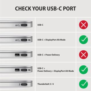 RVC-DP Konwerter/adapter USB-C - DisplayPort, 4K/60Hz