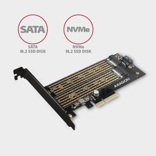 PCEM2-D Adapter wewnętrzny PCIe x4, 1x M.2 NVMe M-key +...