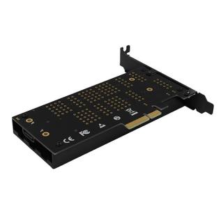 PCEM2-DC Adapter wewnętrzny PCIe x4, 1x M.2 NVMe M-key +...