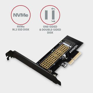 PCEM2-N Adapter wewnetrzny PCIe x4, 1x M.2 NVMe M-key...