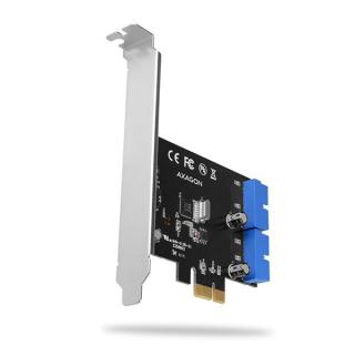 PCEU-034VL Kontroler PCIe 2x wewnętrzny 19-pinowy port...