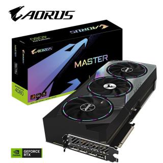 Karta graficzna GeForce RTX 4080 Aorus Master 16GB GDDR6X...