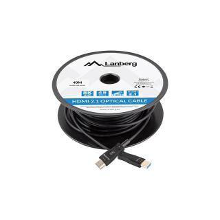 Kabel HDMI M/M v2.1 40M 8K czarny optyczny AOC