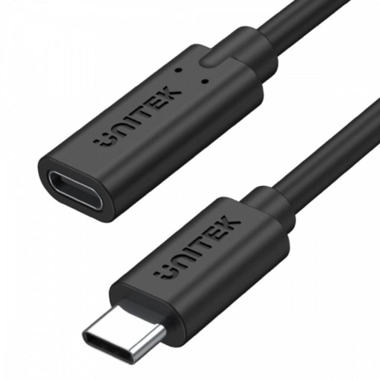 Przedłużacz USB-C 3.1 GEN 2 4K PD 100W M/F 1,5m C14086BK-1,5M