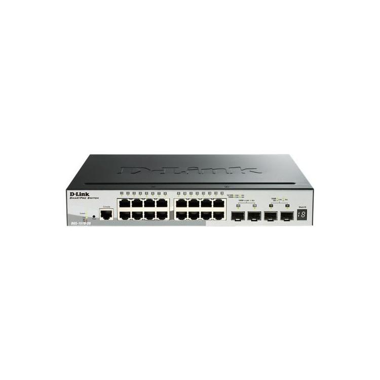 Przełącznik DGS-1510-20 18xGE 2x10GE 2xSFP+