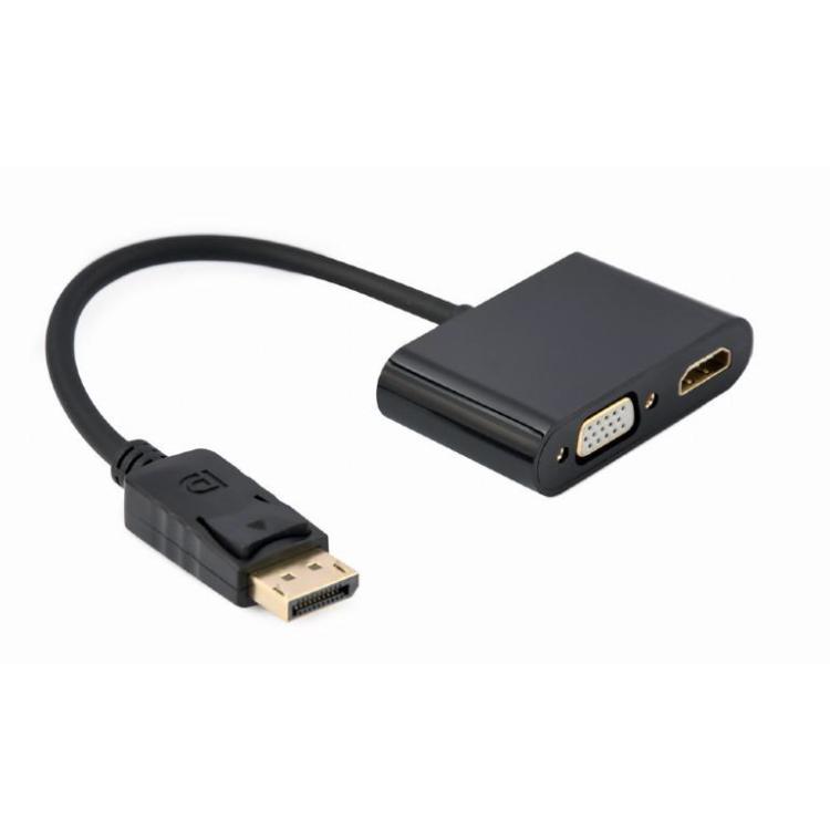 Adapter DisplayPort do HDMI + VGA