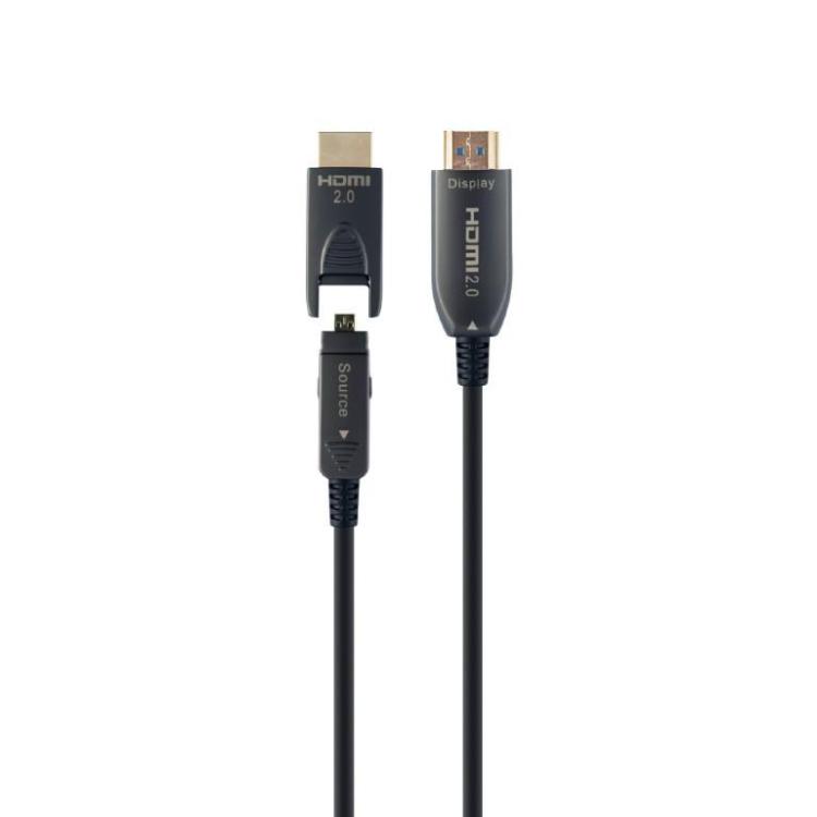 Kabel AOC High Speed HDMI with ethernet 30 m z adapterem D/A