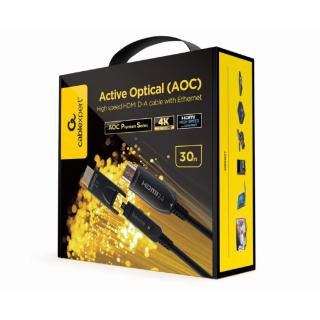 Kabel AOC High Speed HDMI with ethernet 30 m z adapterem D/A