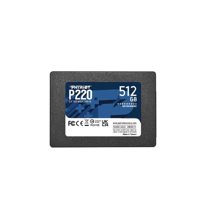 Dysk SSD 512GB P220 550/500MB/s SATA III 2.5 cala