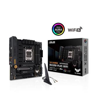 Płyta główna TUF GAMING B650M-PLUS WIFI AM5 4DDR5 HDMI mATX