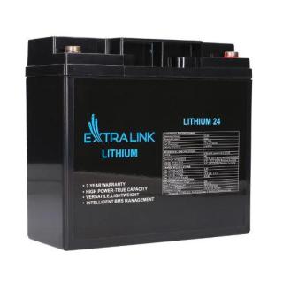 Akumulator LiFePO4 24AH 12.8V BMS EX.30424