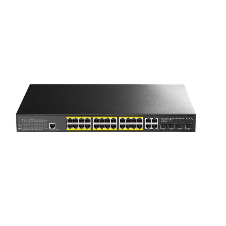 Przełącznik GS2028PS4-300W 24GE PoE+ 300W 4SFP