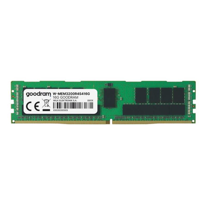 Pamięć serwerowa GOODRAM 16GB (1x16GB) 3200MHz DDR4 REG ECC CL22 1,2V