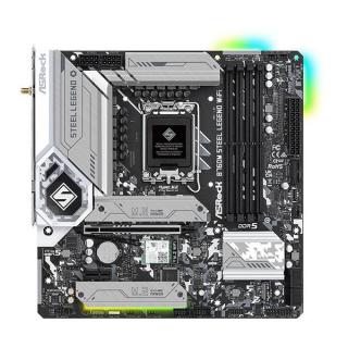 Płyta główna B760M STEEL LEGEND WIFI s1700 4DDR5 DP/HDMI mATX