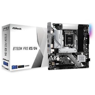 Płyta główna B760M Pro RS/D4 s1700 4DDR4 DP/HDMI mATX