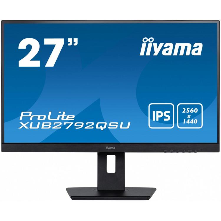 Monitor 27 cali XUB2792QSU-B5 IPS,QHD,HAS(150mm),DVI,HDMI,DP,USB